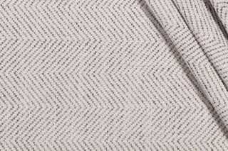 Covington Lil Twill Woven Chenille Upholstery Fabric in 126-Alabaster