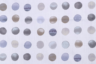 Swavelle/Mill Creek New Hue-Westview Printed Cotton Drapery Fabric in Frost