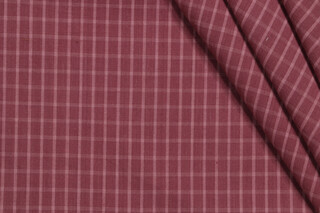 Scalamandre Check Woven Decorator Fabric in Mauve