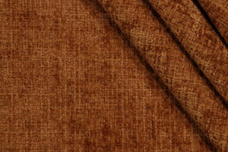 Crypton Lincoln High Performance Woven Chenille Upholstery Fabric in Tobacco