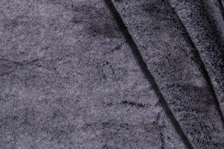 AbbeyShea Glam Faux-Fur Decorator Fabric in 91-Silver