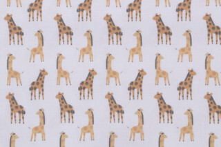 Dear Stella Grasslands - Stand Tall Printed Cotton Craft Fabric in White