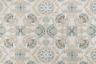 Covington McKenzie Printed Cotton Drapery Fabric in 544-Mist