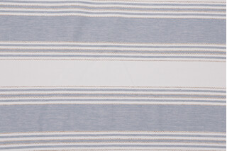 Stripe Woven Upholstery Fabric in Cloud