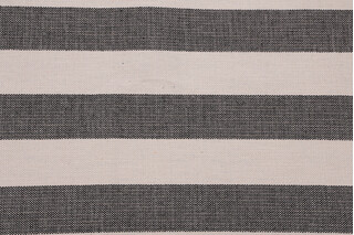 Stripe Woven Upholstery Fabric in Grey