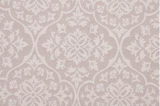Elegante Damask Upholstery Fabric in Natural