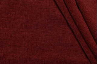 Powell Woven Chenille Upholstery Fabric in Brick