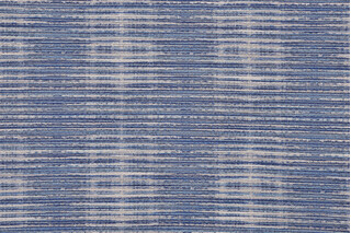 1 Yard American Silk Mills Perada Woven Polyester Outdoor Fabric in Indigo