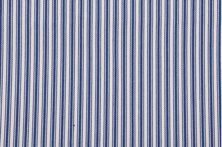 Stripe Woven Solution Dyed Acrylic Outdoor Fabric in Marine