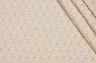 Robert Allen Diamond Woven Upholstery Fabric in Sunshine