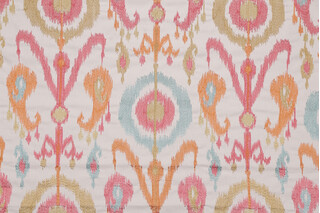 Richloom Optimism Embroidered Drapery Fabric in Garden