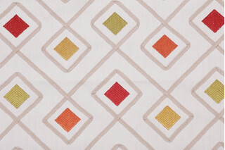 Richloom Marquette Embroidered Drapery Fabric in Garden