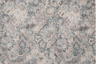 PK Lifestyles Cumbrae Printed Chenille Decorator Fabric in Spa 