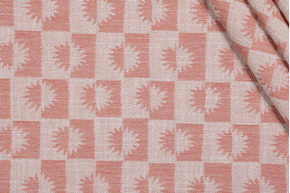 Elana Gabrielle Sunrise Woven Upholstery Fabric in Terracotta for PK Lifestyles 