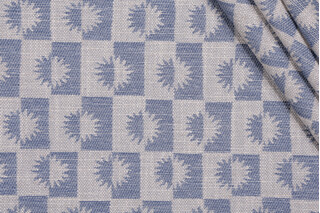 Elana Gabrielle Sunrise Woven Upholstery Fabric in Indigo for PK Lifestyles 