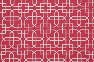 Covington Izula Woven Upholstery Fabric in 347-Cerise 
