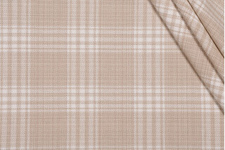Covington Barnegat Plaid Woven Upholstery Fabric in 135-Beach 