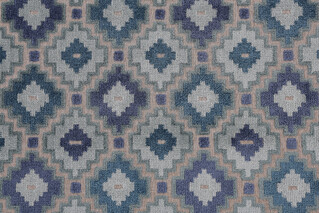 Hamilton Fitzgerald Velvet Upholstery Fabric in Aegean 