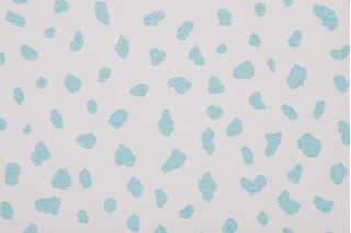 Thibaut Tanzania F916010 Printed Cotton Drapery Fabric in Turquoise 