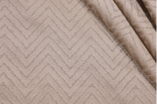 Anna French Zenith AW7839 Velvet Upholstery Fabric in Toast for Thibaut 