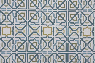 Sunbrella Taza 145278-0002 Woven Solution Dyed Acrylic Outdoor Fabric in Lagoon 