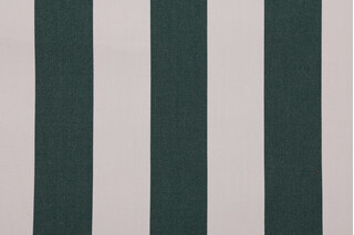 Sunbrella Stripe Woven Solution Dyed Acrylic Outdoor Fabric in Green 