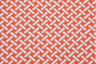 Thibaut Portico W80041 Woven Solution Dyed Acrylic Outdoor Fabric in Coral