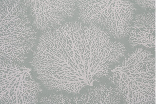 Magnolia Home Ariel Printed Cotton Drapery Fabric in Spa 