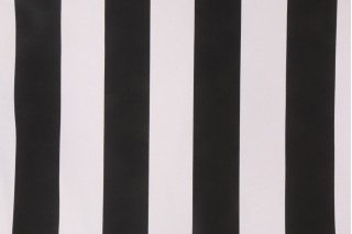 Richloom Cabana Printed Polyester Outdoor Fabric in Black 