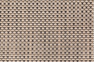 Phifertex Cane Wicker Woven Vinyl Mesh Sling Chair Outdoor Fabric in Balsa 