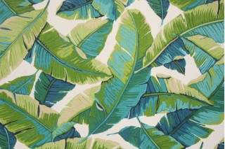 Richloom Balmoral Printed Poly Outdoor Fabric in Opal 