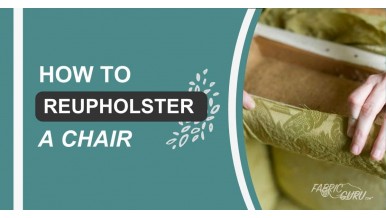 How to Reupholster a Chair