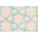 Sample of PK Lifestyles Boho Lattice Embroidery Cotton Decorator Fabric in Glacier 