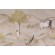 Hamilton Punjab Embroidered Cotton Decorator Fabric in Linen 