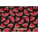 Richloom Melon Printed Polyester Outdoor Fabric in Noir 