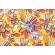 Sample of Tempo Terrasol Zoe Printed Poly Outdoor Fabric in Canary 