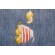 Richloom Fruit Bowl Printed Polyester Pillow Square Outdoor Fabric in Blue 