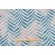 Covington Tanzania Printed Linen Blend Drapery Fabric in Surf 