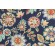 Richloom Daelyn Printed Polyester Outdoor Fabric in Navy 