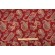 Roth & Tompkins Beacon Hill Printed Cotton Drapery Fabric in Brick 
