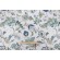 P Kaufmann Brissac Printed Linen Blend Drapery Fabric in Sapphire 