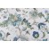 P Kaufmann Brissac Printed Linen Blend Drapery Fabric in Sapphire 
