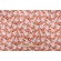 Novogratz Block Cranes Printed Polyester Outdoor Fabric in Coral 