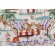Harrison Howard Night In India Printed Cotton Drapery Fabric in High Noon 