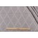1 Yard Vine Ogee Embroidered Drapery Fabric in Sterling