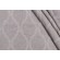 1 Yard Vine Ogee Embroidered Drapery Fabric in Sterling