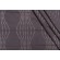 Ornate Stripe Embroidered Drapery Fabric in Graphite