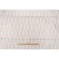 Quatrefoil Trellis Embroidered Drapery Fabric in Latte
