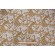 Lino Textiles Trocadero Printed Linen Drapery Fabric in Gold on Oatmeal Grace 