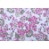 Stof France Geranium Printed Cotton Drapery Fabric in Rose 